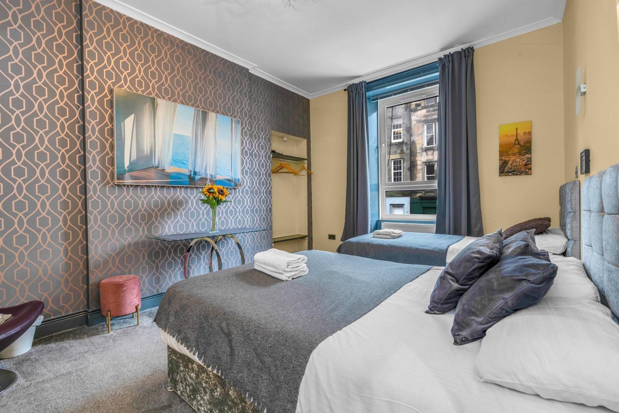 Cosy Modern City Centre Flat Edinburgh Luaran gambar